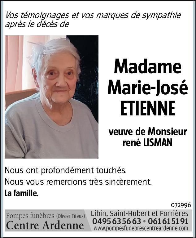 Marie jose etienne 1