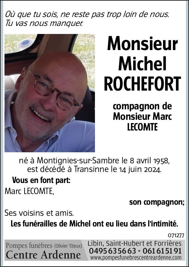 Michel rochefort apres funerailles